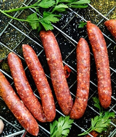 mesaus Euro Quality Lambs - British lamb products - casings - merguez sausages